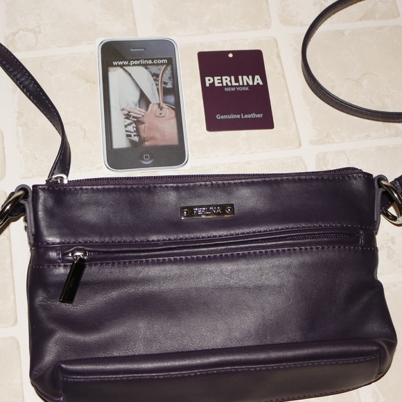 Perlina Bags Perlina New York Leather Heritage Crossbody Poshmark